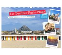 Le Touquet-Paris-Plage - Perle der französischen Opalküste (Wandkalender 2026 DIN A3 quer), CALVENDO Monatskalender: Le Touquet verbindet Pariser Eleganz, Naturerlebnis und mondänen Badeort-Charme