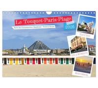 Le Touquet-Paris-Plage - Perle der französischen Opalküste (Wandkalender 2026 DIN A4 quer), CALVENDO Monatskalender: Le Touquet verbindet Pariser Eleganz, Naturerlebnis und mondänen Badeort-Charme