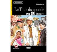 LE TOUR DU MONDE EN 80 JOURS (+CD) (Lire et s'entraîner) - 9788853003867: B1-niveau ERK (CHAT NOIR)