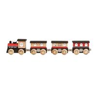 Le Toy Van Childrens Royal Express Passenger, Classic Wooden Set for Toddlers Ethically Made and as A Gift, Suitable for Ages 3+, TV710, Red Train, Universal