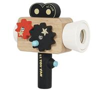 Le Toy Van - Educational Wooden Toy Hollywood Film Camera, Kids Pretend Role Play Toy - Suitable For 3 Years +