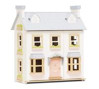 Le Toy Van - H118 - Casa de muñecas Mayberry Manor en madera certificada FSC, 3 años, para niñas, 2 pisos, l 59 x d 35 xh 68 cm, con escalera interna, ventanas y puertas que se abren, juego Montessori