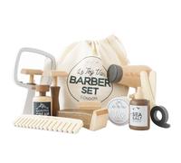 Le Toy Van Juego de peluquería y barbería, juguete para rol, 10 unidades, 3+ años, blanco, madera FSC