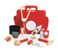 Le Toy Van - Juego simbólico de imaginación | Maletín de Médico de juguete para niños y niñas | Juego de imitación Honeybake | A partir de +3 años
