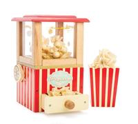 Le Toy Van - Máquina de Palomitas de juguete - Colección Honeybake | Máquina de Palomitas de madera vintage | Juego imaginativo | A partir de +3 años