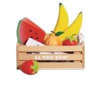 Le Toy Van – Juego educativo TV183 Caja de frutas de madera Montessori FSC colores al agua 2+ años
