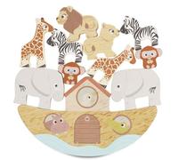 Le Toy Van - TV214 - Juego Educativo Arca de Noé, para Niños a partir de 1 año, Juego de Equilibrio, Montessori, Juguete Ecológico, Hecho de Madera Natural Certificada FSC, Petilou