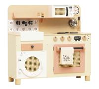 Le Toy Van - TV347 - Juego educativo de cocina de juguete grande para niños a partir de 3 años, Montessori, juguete ecológico de madera, con utensilios de cocina, horno, microondas, lavadora