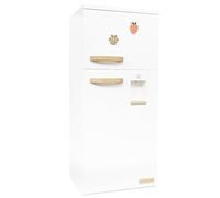 Le Toy Van - TV348 - Frigorífico de juego educativo para niñas, para niños a partir de 3 años, para cocina de juguete de madera Montessori, accesorios incluidos, congelador con puerta magnética