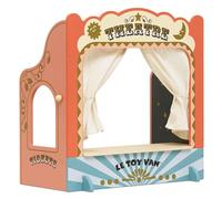Le Toy Van - TV351 - Teatro Marionetas para niños, a Partir de 3 años, Teatro de Marionetas de Madera de Mesa, Juego de rol, Montessori, Madera FSC ecológica, 52 x 30 x 55 cm