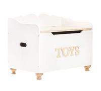Le Toy Van - TV606 - Baúl de Juguetes Infantil Grande de Madera, 3 Años, Juguete Educativo, Montessori, 68 x 43 x 53 cm, Capacidad de Carga hasta 50 kg, con Bisagras de Cierre Suave para Niños