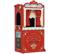 Le Toy Van - Wooden Educational Puppet Theatre, Kids Role Play Toy - Suitable For 3 Years +, Multicolor, 69.85 x 40.89 x 121.92 cm