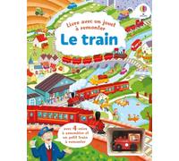Le train - Livre avec jouet à remonter - dès 3 ans