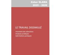 LE TRAVAIL DISSIMULÉ: (Inventaire des infractions, analyses juridiques et informations pratiques)