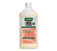 Le True Professional - Producto de mantenimiento de tuberías - Compatible con fosas sépticas - Perfume Pin des Landes - Fabricación francesa - Botella de 1 L