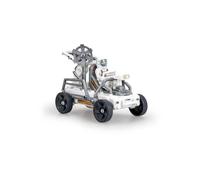Silverlit - ASTROPOD - El vehículo de energía Solar: Personaje y Caja del vehículo - Construcción de un Coche de energía Solar - con Aproximadamente 20 Piezas para Montar - A Partir de 6 años