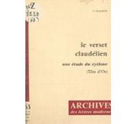 Le Verset Claudélien (ebook)