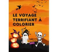 Le voyage terrifiant à colorier