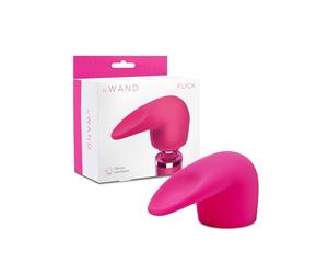 Le Wand Accesorio de silicona flexible Flick Pink One Size