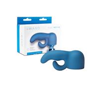 Le Wand Petite Dual Weighted Silicone Attachment Wand Blue 13,15 cm