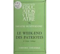 Le Week-end Des Patriotes (ebook)