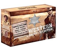 Le Western en haute définition - L'homme des hautes plaines + Joe Kidd + Sierra torride + Une Bible et un fusil + La caravane de feu [Francia] [Blu-ray]