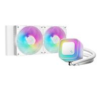 Refrigeración Líquida DeepCool LE240 V2 240mm 2 Ventiladores LED Blanco