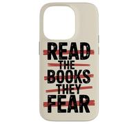 Lea los libros que temen contra la censura Carcasa para iPhone 14 Pro