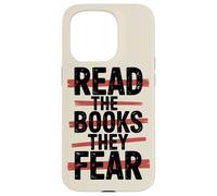 Lea los libros que temen contra la censura Carcasa para iPhone 15 Pro