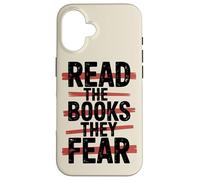 Lea los libros que temen contra la censura Carcasa para iPhone 16