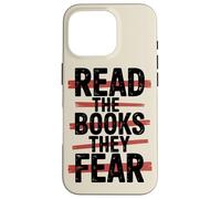 Lea los libros que temen contra la censura Carcasa para iPhone 16 Pro