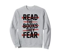 Lea los libros que temen contra la censura Sudadera