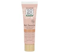 LÉA NATURE SO Bio ÉTIC | Base Mate Certificada Orgánica - Sensation | Beige Dorado | Unifica y Matifica la Tez | Acabado Mate y Polvo | Polvo de Arroz Orgánico | Vegano