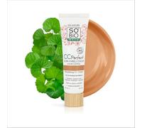 LEA NATURE SO Bio Étic | CC Color Control Crema Bio - Perfect | Medio | Cuidado de embellecimiento | contra enrojecimiento, contra la fatiga, contra la piel opaca, Centella asiática orgánica, vegana