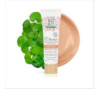 LÉA NATURE SO Bio Étic | Crema de color CC con certificado Bio - Perfect | Claro | Cuidado de embellecimiento | contra el enrojecimiento, contra la fatiga, contra la tez apagada | Centella asiática