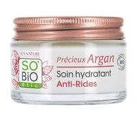 LEA NATURE SO BIO étic| Cuidado Hidratante Antiarrugas Día - Precioso Argán | Reduce las arrugas y tonifica la piel | Aceite de Argán orgánico | 99% de origen natural | Made in France| 50 ml