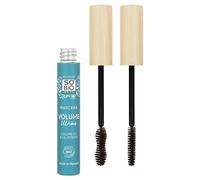 Léa Nature SO Bio Étic | Mascara certificada Bio Volumen Ultimate | Marrón | aporta volumen, longitud y densidad | Cepillo de doble cara | Textura cremosa | Sin efecto envoltura | Aceite de ricino |