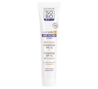 LEA NATURE SO BIO ÉTICO | BB Crema Correctora FPS 10 - Lumi'lys [C] | Experto Antimanchas | Tinte medio | Cobertura natural | Máscara las manchas | 99% de origen natural | Fabricado en Francia | 40 m