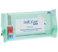 LEA, soft &care lea toallitas refrescantes multiusos formato viaje envase 20uds