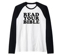 LEA TU BIBLIA Camiseta Manga Raglan
