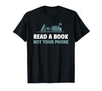 Lea un Libro, no su teléfono (Declaración de Bookworm) Camiseta