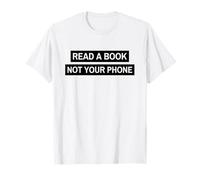 Lea un Libro, no su teléfono (Declaración de Bookworm) Camiseta
