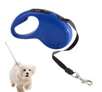 Lead de perros retráctil: correa retráctil a prueba de masticación, cuerda sin botín con un mango cómodo | Líder de mascotas extensible de servicio pesado para acampar, andar en bicicleta, viajes, cor