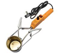 Lead Melting Pot,300W Tin Melting Pot,Knob Temperature Adjustment,Adjustable Temperature 150-450 ℃,Dumping At Any Angle,For Fishing Weight Molds Bullets Casting Molds, LJJY-KK