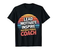 Lead Motivate Inspire Instructional Coach Liderazgo - Camiseta