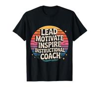 Lead Motivate Inspire Instructional Coach Liderazgo - Camiseta