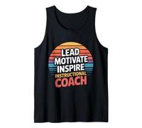 Lead Motivate Inspire Instructional Coach Liderazgo - Camiseta sin Mangas