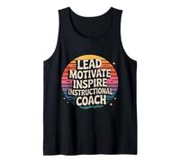 Lead Motivate Inspire Instructional Coach Liderazgo - Camiseta sin Mangas
