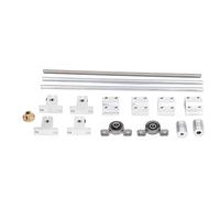 Lead Screw Kit Stainless Steel Long - Lasting Performance | 3D Printer Parts with Optical Axes | CNC Linear Motion Components for Accurate Machinery/Automation