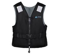 Leader Accessories Chaleco de Ayuda a la Flotabilidad 40-50N, Flotador Ajuste Fácil Cinturón Ajustable, para Navegación de Vela Ligera y Otras Actividades Acuáticas, Unisex,Negro, L